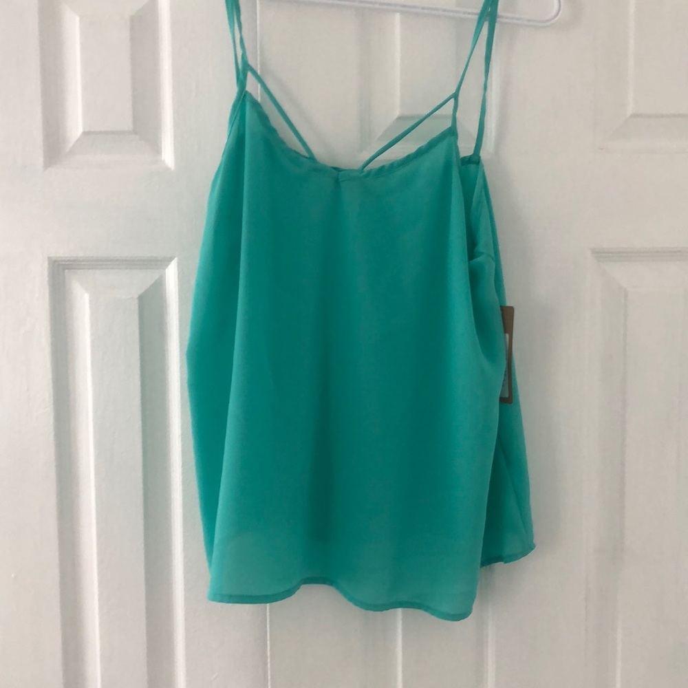 Teal Tank top